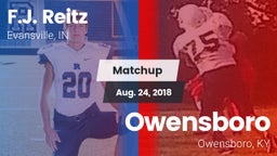 Matchup: F.J. Reitz vs. Owensboro  2018