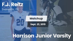Matchup: F.J. Reitz vs. Harrison  Junior Varsity 2019