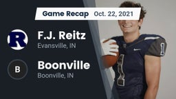 Recap: F.J. Reitz  vs. Boonville  2021