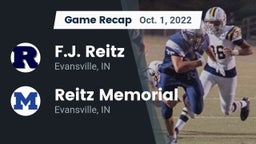 Recap: F.J. Reitz  vs. Reitz Memorial  2022