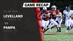 Recap: Levelland  vs. Pampa  2016