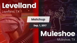 Matchup: Levelland High vs. Muleshoe  2017