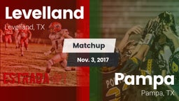 Matchup: Levelland High vs. Pampa  2017