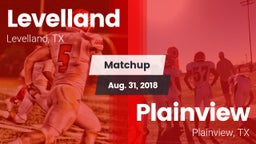 Matchup: Levelland High vs. Plainview  2018
