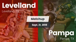 Matchup: Levelland High vs. Pampa  2018