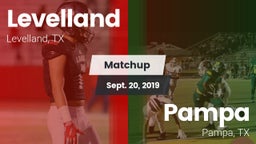 Matchup: Levelland High vs. Pampa  2019