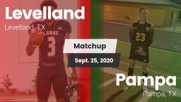 Matchup: Levelland High vs. Pampa  2020