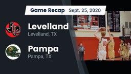 Recap: Levelland  vs. Pampa  2020