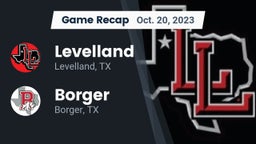 Recap: Levelland  vs. Borger  2023
