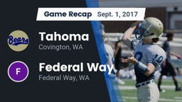 Recap: Tahoma  vs. Federal Way  2017