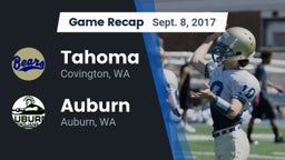 Recap: Tahoma  vs. Auburn  2017