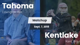 Matchup: Tahoma  vs. Kentlake  2018