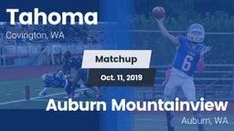Matchup: Tahoma  vs. Auburn Mountainview  2019