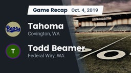 Recap: Tahoma  vs. Todd Beamer  2019