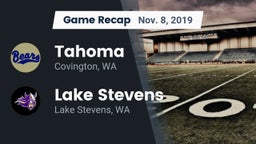Recap: Tahoma  vs. Lake Stevens  2019