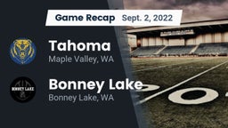 Recap: Tahoma  vs. Bonney Lake  2022
