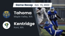 Recap: Tahoma  vs. Kentridge  2022