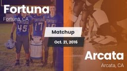 Matchup: Fortuna  vs. Arcata  2016