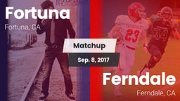 Matchup: Fortuna  vs. Ferndale  2017