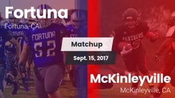 Matchup: Fortuna  vs. McKinleyville  2017