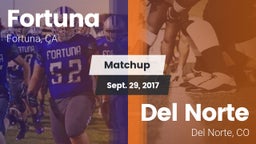 Matchup: Fortuna  vs. Del Norte  2017