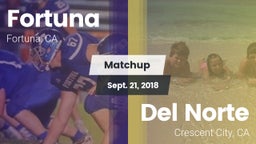 Matchup: Fortuna  vs. Del Norte  2018