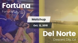 Matchup: Fortuna  vs. Del Norte  2018