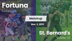 Matchup: Fortuna  vs. St. Bernard's  2019