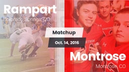 Matchup: Rampart  vs. Montrose  2016
