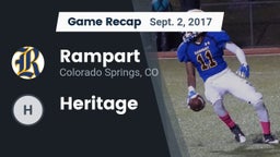 Recap: Rampart  vs. Heritage  2017