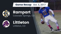 Recap: Rampart  vs. Littleton  2017