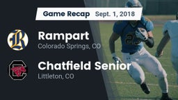 Recap: Rampart  vs. Chatfield Senior  2018