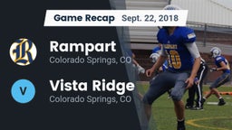 Recap: Rampart  vs. Vista Ridge  2018