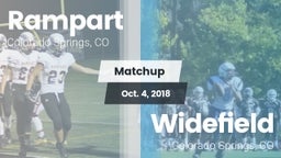 Matchup: Rampart  vs. Widefield  2018