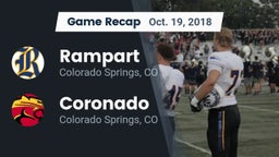 Recap: Rampart  vs. Coronado  2018