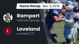 Recap: Rampart  vs. Loveland  2018