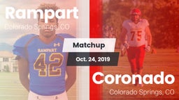 Matchup: Rampart  vs. Coronado  2019