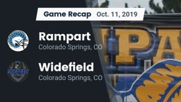 Recap: Rampart  vs. Widefield  2019