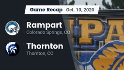 Recap: Rampart  vs. Thornton  2020