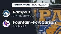 Recap: Rampart  vs. Fountain-Fort Carson  2020