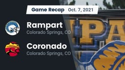 Recap: Rampart  vs. Coronado  2021