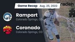 Recap: Rampart  vs. Coronado  2022