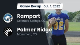 Recap: Rampart  vs. Palmer Ridge  2022