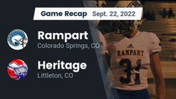 Recap: Rampart  vs. Heritage  2022