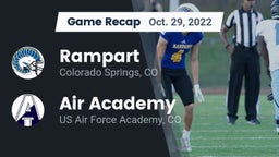Recap: Rampart  vs. Air Academy  2022