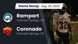 Recap: Rampart  vs. Coronado  2023