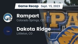Recap: Rampart  vs. Dakota Ridge  2023