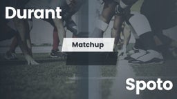 Matchup: Durant  vs. Spoto 2016