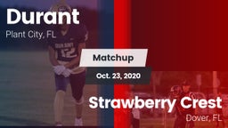 Matchup: Durant  vs. Strawberry Crest  2020
