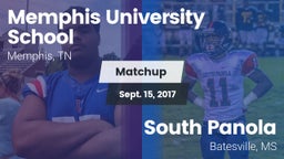 Matchup: Memphis University vs. South Panola  2017